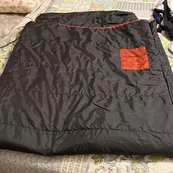 The North Face Black and Orange Dolomite 2S Sleeping Bag - Picture 2 of 7